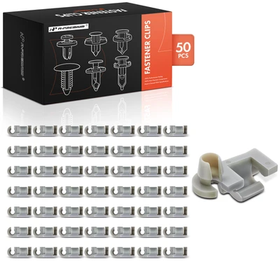 50 Pcs 4mm Nylon Left Tailgate Door Lock Rod Retainer Clip