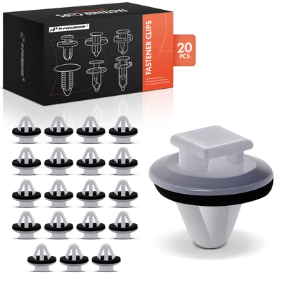 20 Pcs 8mm Nylon Panel Moulding Retainer Clips with Sealer