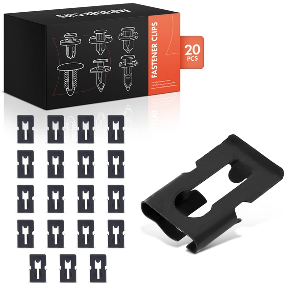 1982-1983 Buick Estate Wagon 20 Pcs Metal Black A-Premium APRCF3535