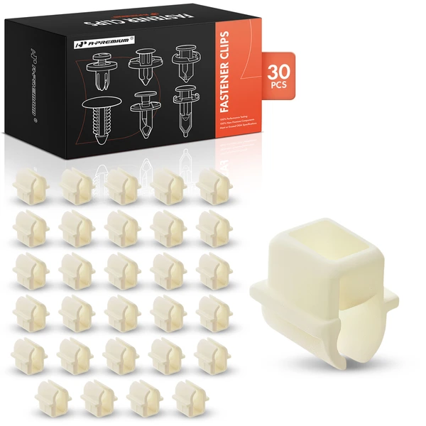 2006-2011 Acura CSX 30 Pcs Nylon Natural Side Marker Clip A-Premium APRCF3545