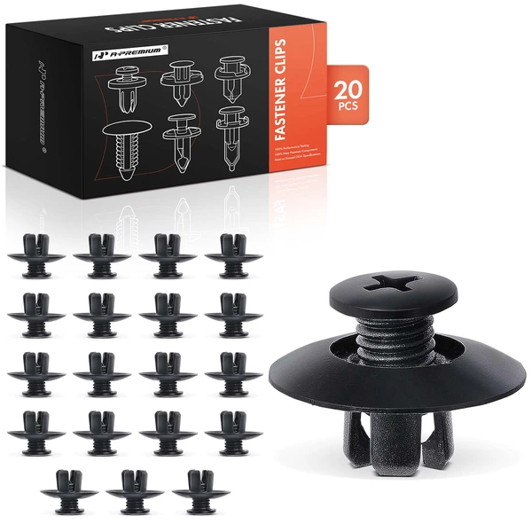 2003-2008 INFINITI FX45 20 Pcs Nylon Black Fuel Tube Clip A-Premium APRCF2958