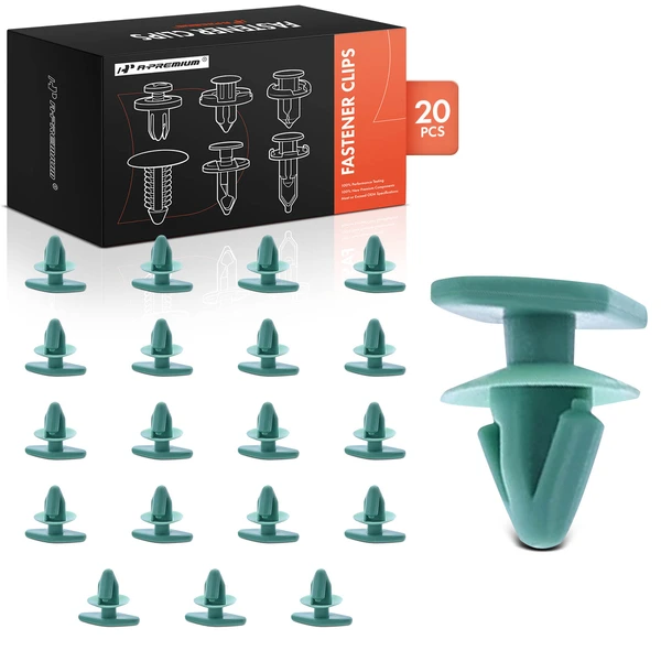 2016-2023 Buick Envision 20 Pcs 5mm Nylon Green Door Weatherstrip Clip A-Premium APRCF2973