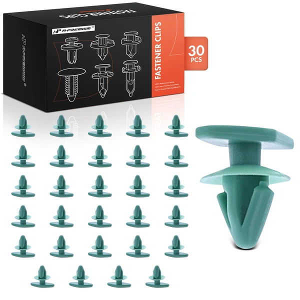 2016-2023 Buick Envision 30 Pcs 5mm Nylon Green Door Weatherstrip Clip A-Premium APRCF2974