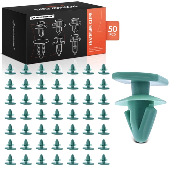 2016-2023 Buick Envision 50 Pcs 5mm Nylon Green Door Weatherstrip Clip A-Premium APRCF2975