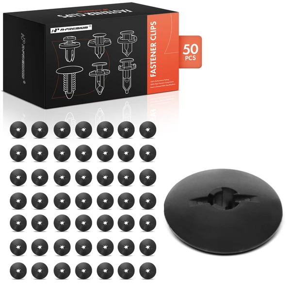 2010-2023 Chevrolet Camaro 50 Pcs Nylon Black Wheel House Liner Retainer A-Premium APRCF2987