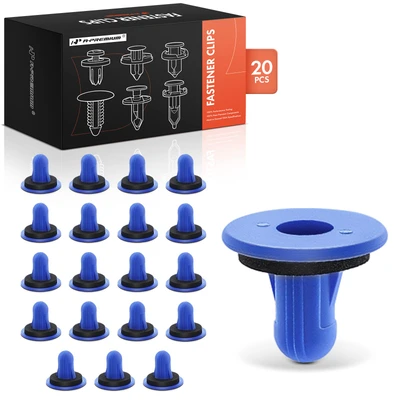 20 Pcs 8mm Nylon Tail Light Grommet Retainer Clips with Sealer