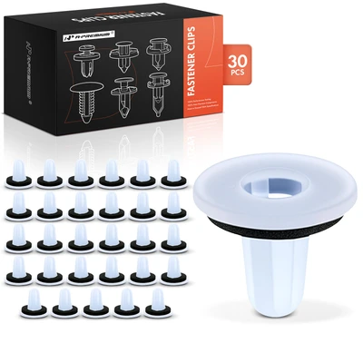 30 Pcs 8mm Nylon Tail Light Grommet Retainer Clips with Sealer