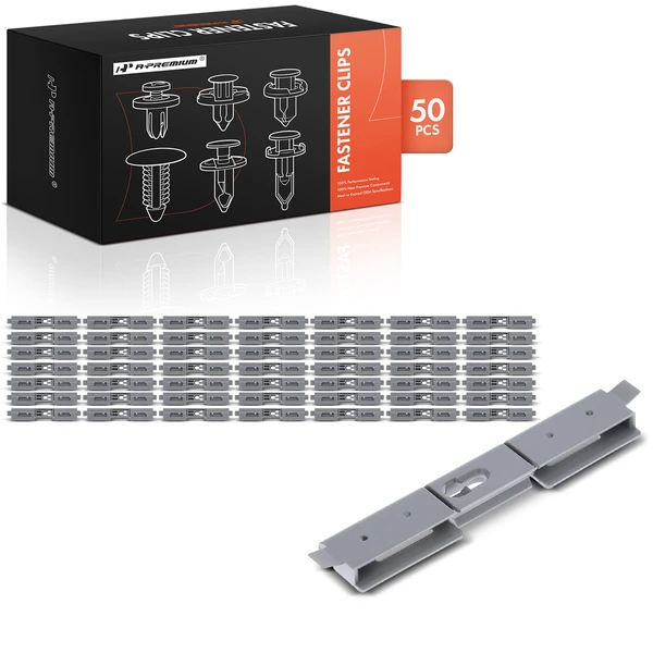 2013-2018 Acura RDX 50 Pcs Nylon Gray Windshield Molding Clip A-Premium APRCF3029