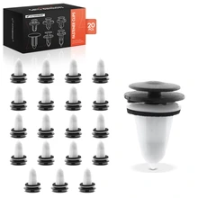 20 Pcs Nylon Windshield Cowl Grille Clips with Sealer