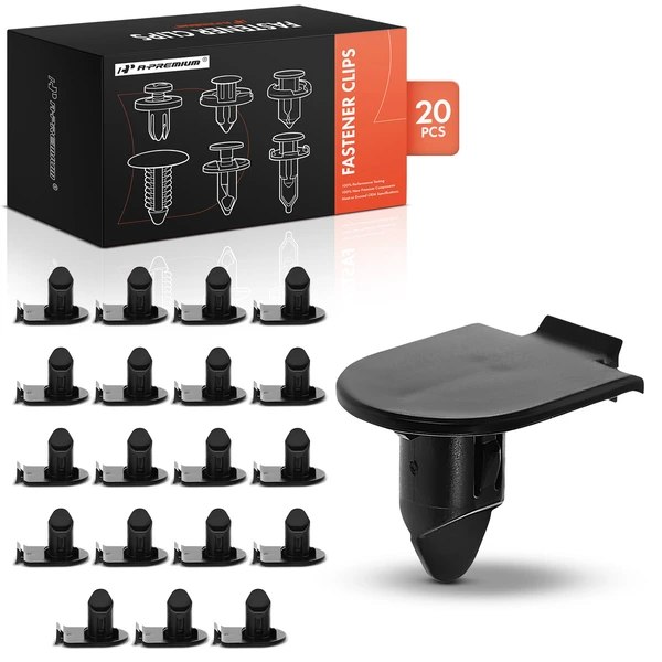 2020 Lexus ES300h 20 Pcs Nylon Black Bumper to Fender Clip A-Premium APRCF3066