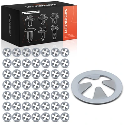 50 Pcs 3.5mm Stainless Steel Deck Lid Emblem Retaining Clips Push Nut