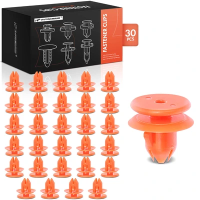 30 Pcs 11mm Nylon Fender Flare Retainer Clips