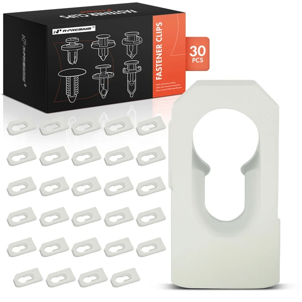 1978-1983 AMC Concord 30 Pcs Nylon White Top Trim Molding Clip A-Premium APRCF3115