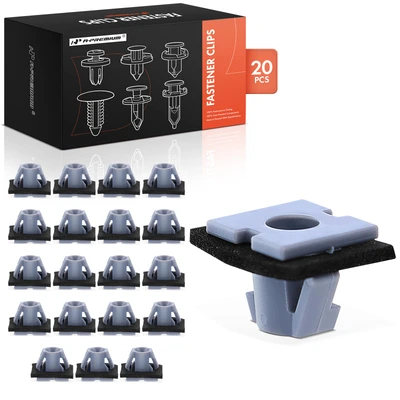 20 Pcs 11mm Nylon Wheel Arch Moulding Clip with Sealer