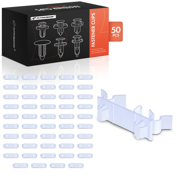 2014-2023 Jeep Grand Cherokee 50 Pcs Nylon White Sunroof Drain Tubing Clip A-Premium APRCF3170