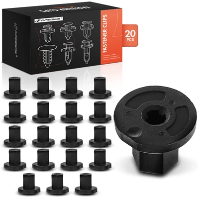 20 Pcs 10mm Hex Nylon Wheelhouse Liner Nut Retainer Clip