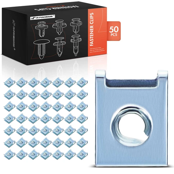 2013-2016 Acura ILX 50 Pcs Metal Silver A-Premium APRCF3188