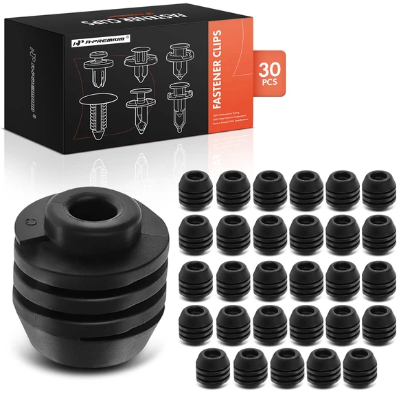 2010-2014 Honda Insight 30 Pcs Rubber Black Outer Panel Stopper A-Premium APRCF3196