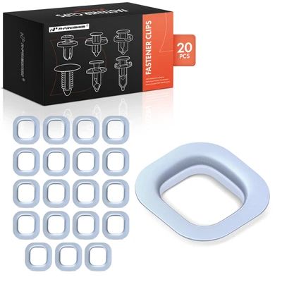 20 Pcs Steel Front Bumper Cover Spacer Washer Bush Sleeve Fastener