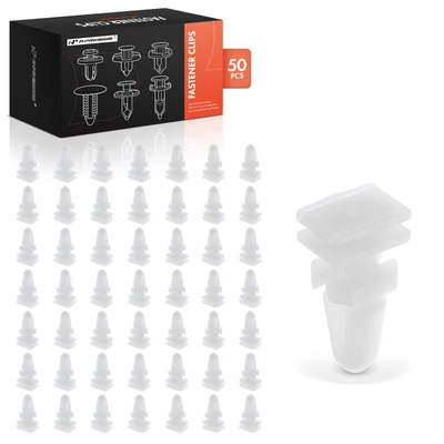 50 Pcs 9.5mm Nylon Interior Door Trim Moulding Retainer Clips