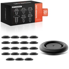 2015-2021 Acura RDX 20 Pcs 25mm Rubber Black Underbody & Fender Hole Plug Retainer Clip A-Premium APRCF3297
