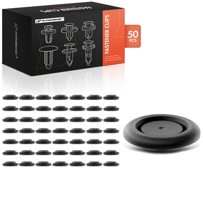 50 Pcs 25mm Rubber Underbody & Fender Hole Plug Clips