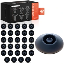 1989-2001 2023-2025 Acura Integra 30 Pcs 7mm Nylon Dark Gray Body Hole Plug Retainer Clip A-Premium APRCF3307