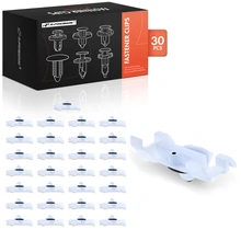 30 Pcs Nylon Rocker Moulding Clips with Sealer