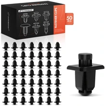 1995-1997 Nissan Pickup 50 Pcs Nylon Black Cowl Grille Clip A-Premium APRCF3607