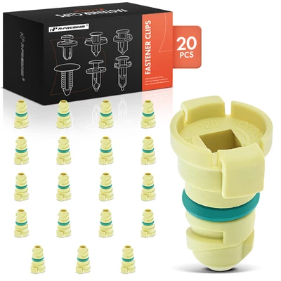 20 Pcs Plastic Retainer Clips Engine Oil Drain Plug