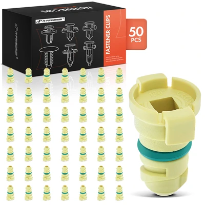 50 Pcs Plastic Retainer Clips Engine Oil Drain Plug
