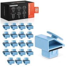 20 Pcs 15mm Nylon Tail Lamp Retainer Clips with Sealer