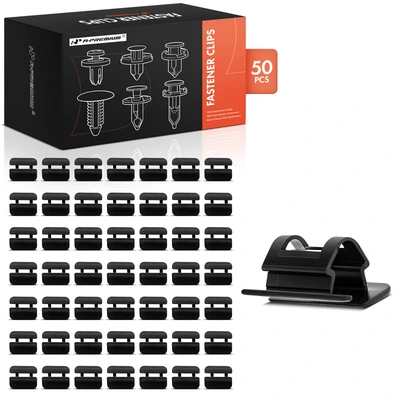 50 Pcs Nylon Hood Insulation Pad Trim Clips