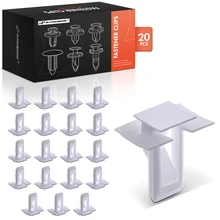 1978-2008 Pontiac Grand Prix 20 Pcs Nylon White Garnish Molding Clip A-Premium APRCF3668