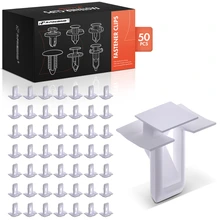 1978-2002 2010-2024 Chevrolet Camaro 50 Pcs Nylon White Garnish Molding Clip A-Premium APRCF3670