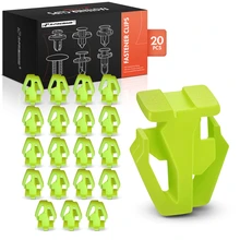 1987-1990 Acura Legend 20 Pcs Nylon Green Body Side Molding Clip A-Premium APRCF3842