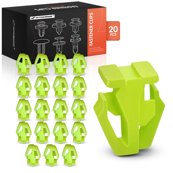 1987-1990 Acura Legend 20 Pcs Nylon Green Body Side Molding Clip A-Premium APRCF3842