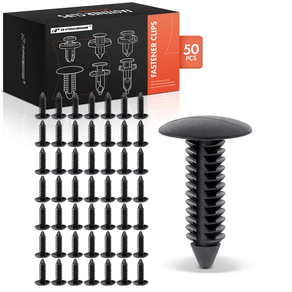 1997 GMC C1500 50 Pcs Nylon Black Shield Panel Retainer A-Premium APRCF3889