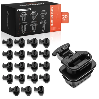 20 Pcs Nylon Rear Seat Cushion Pad Retainer Fastener Clips Fender