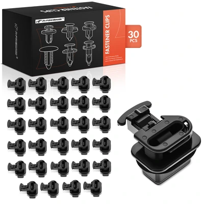 30 Pcs Nylon Rear Seat Cushion Pad Retainer Fastener Clips Fender