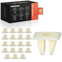 1997-2018 Honda CR-V 20 Pcs Nylon Natural Headlight Adjusting Screw Nut A-Premium APRCF3702