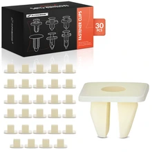 1995-2019 Honda Odyssey 30 Pcs Nylon Natural Headlight Adjusting Screw Nut A-Premium APRCF3703