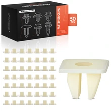 1997-2018 Honda CR-V 50 Pcs Nylon Natural Headlight Adjusting Screw Nut A-Premium APRCF3704