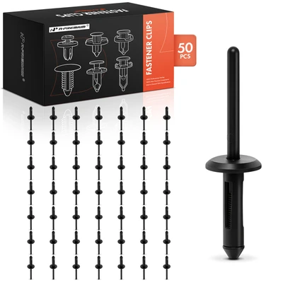 50 Pcs 1/4in Blind Rivet Genuine Retainer Fastener