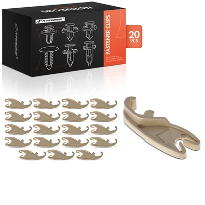 20 Pcs Nylon Left Hand Side Door Lock Pawl Clip Fastener