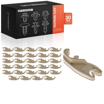 30 Pcs Nylon Left Hand Side Door Lock Pawl Clip Fastener