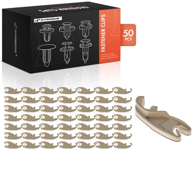 50 Pcs Nylon Left Hand Side Door Lock Pawl Clip Fastener