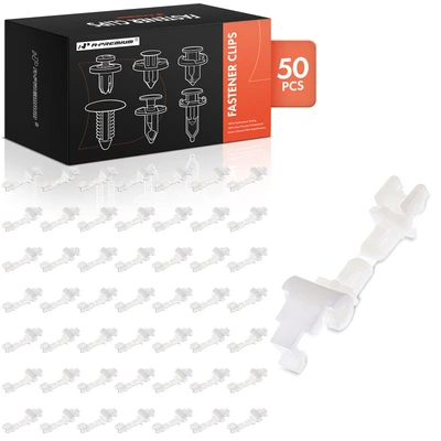 50 Pcs 3.97mm Rod Size Nylon Door Lock Rod End Clips