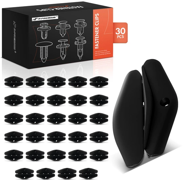 1985-1996 Cadillac Fleetwood 30 Pcs Nylon Black Door Window Guide A-Premium APRCF3745