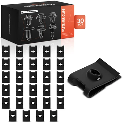 30 Pcs #8 Screw Size Phosphate U-Nuts
